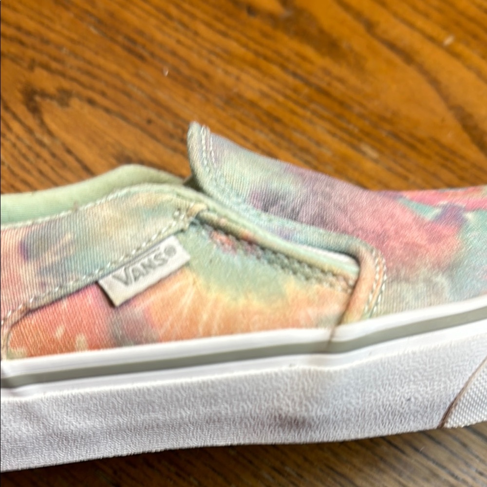 🎉HP🎉 Vans Multicolor Tie-Dye Slip-On Sneakers - Picture 8 of 9